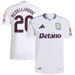 Aston Villa aston-villa-adidas-away-authentic-shirt-2024-25-with-nedeljkovic-20-cup-printing Kits - Official Football Shirts & Training Gear