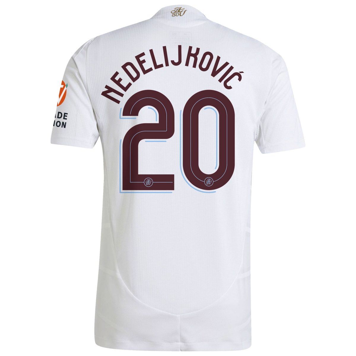Aston Villa aston-villa-adidas-away-authentic-shirt-2024-25-with-nedeljkovic-20-cup-printing_2 Kits - Official Football Shirts & Training Gear