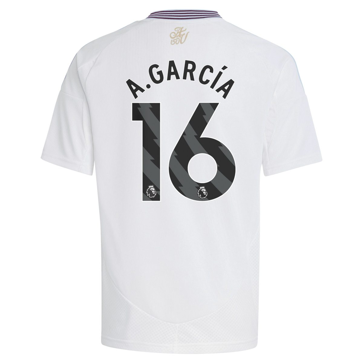 Aston Villa aston-villa-adidas-away-shirt-2024-25-kids-with-a.garcia-16-printing_2 Kits - Official Football Shirts & Training Gear