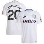 Aston Villa aston-villa-adidas-away-shirt-2024-25-with-nedeljkovic-20-printing Kits - Official Football Shirts & Training Gear