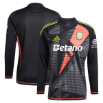 Aston Villa aston-villa-adidas-goalkeeper-shirt-2024-25-long-sleeve-with-custom-printing Kits - Official Football Shirts & Training Gear