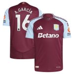 Aston Villa aston-villa-adidas-home-authentic-shirt-2024-25-with-a.garcia-16-printing Kits - Official Football Shirts & Training Gear