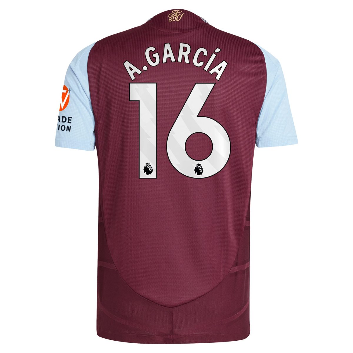 Aston Villa aston-villa-adidas-home-authentic-shirt-2024-25-with-a.garcia-16-printing_2 Kits - Official Football Shirts & Training Gear
