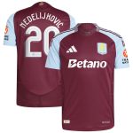 Aston Villa aston-villa-adidas-home-authentic-shirt-2024-25-with-nedeljkovic-20-cup-printing Kits - Official Football Shirts & Training Gear