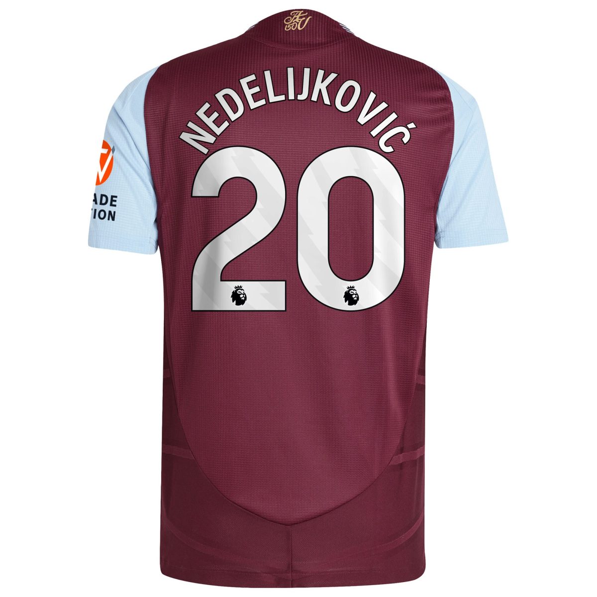 Aston Villa aston-villa-adidas-home-authentic-shirt-2024-25-with-nedeljkovic-20-printing_2 Kits - Official Football Shirts & Training Gear