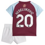 Aston Villa aston-villa-adidas-home-baby-kit-2024-25-with-nedeljkovic-20-printing_2 Kits - Official Football Shirts & Training Gear