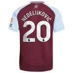 Aston Villa aston-villa-adidas-home-shirt-2024-25-with-nedeljkovic-20-printing_2 Kits - Official Football Shirts & Training Gear