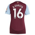 Aston Villa aston-villa-adidas-home-shirt-2024-25-womens-with-a.garcia-16-printing_2 Kits - Official Football Shirts & Training Gear