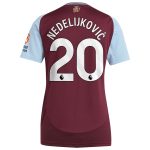 Aston Villa aston-villa-adidas-home-shirt-2024-25-womens-with-nedeljkovic-20-printing_2 Kits - Official Football Shirts & Training Gear