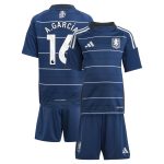 Aston Villa aston-villa-adidas-third-minikit-2024-25-with-a.garcia-16-printing Kits - Official Football Shirts & Training Gear