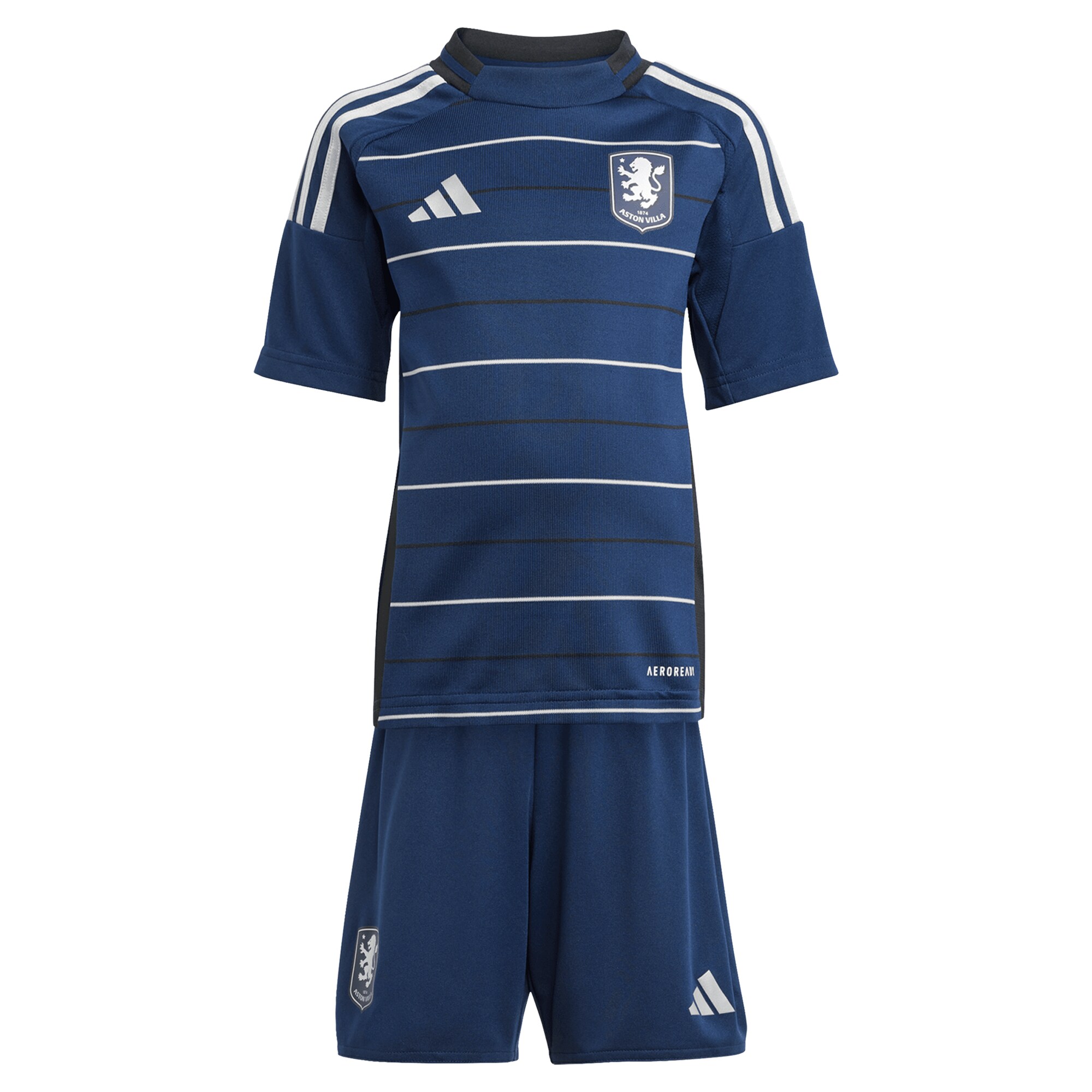 Aston Villa aston-villa-adidas-third-minikit-2024-25-with-a.garcia-16-printing_1 Kits - Official Football Shirts & Training Gear