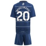 Aston Villa aston-villa-adidas-third-minikit-2024-25-with-nedeljkovic-20-printing_2 Kits - Official Football Shirts & Training Gear