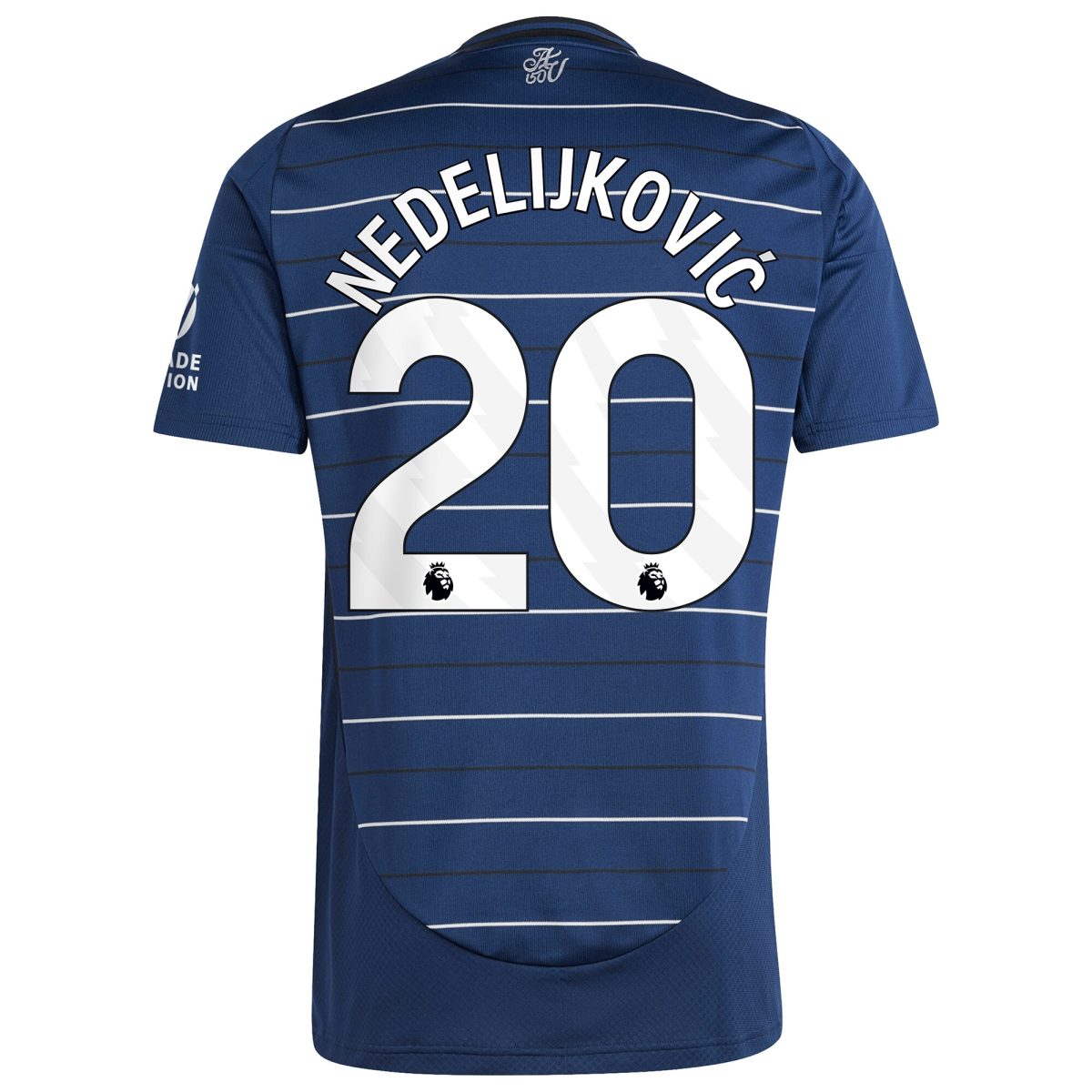 Aston Villa aston-villa-adidas-third-shirt-2024-25-with-nedeljkovic-20-printing_2 Kits - Official Football Shirts & Training Gear