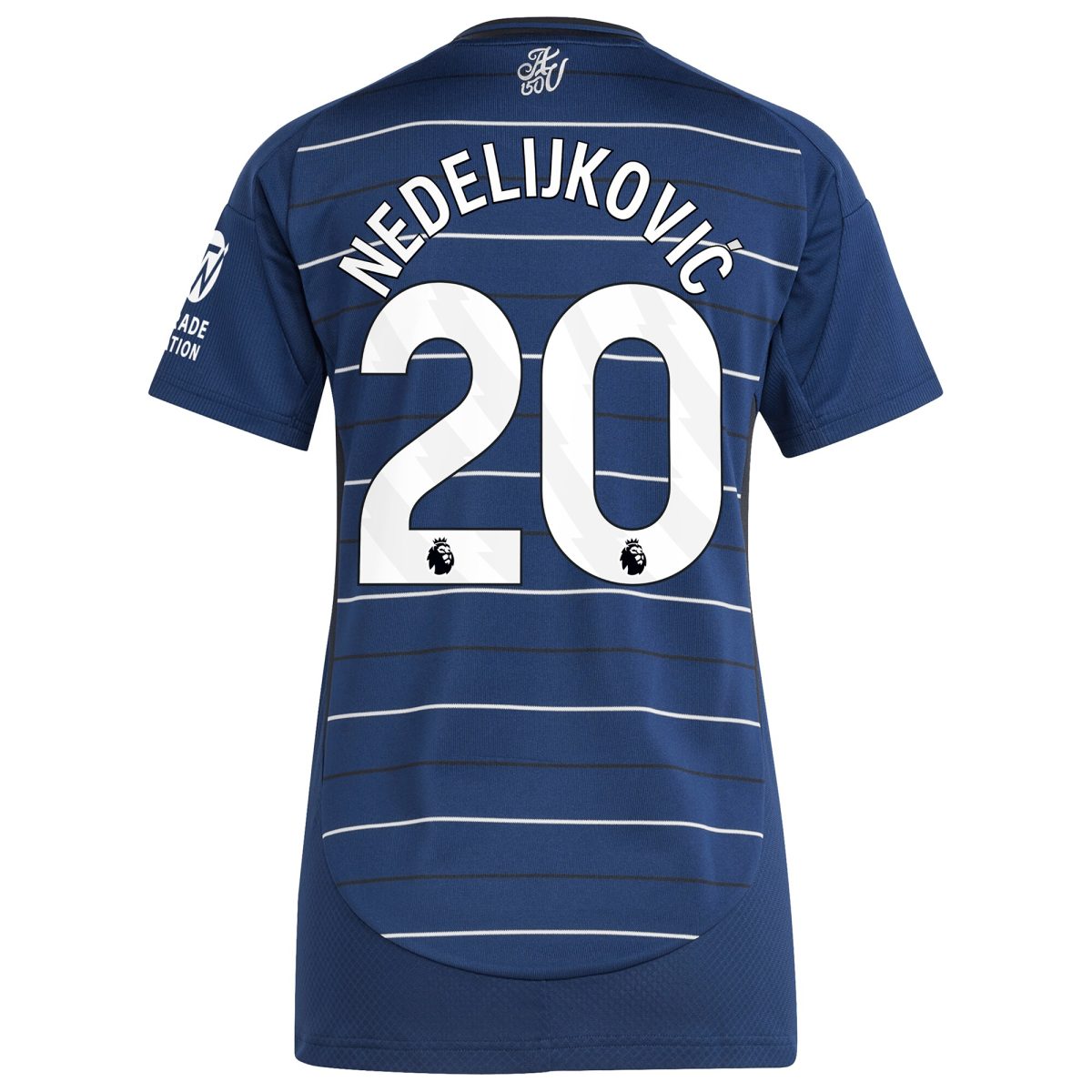 Aston Villa aston-villa-adidas-third-shirt-2024-25-womens-with-nedeljkovic-20-printing_2 Kits - Official Football Shirts & Training Gear