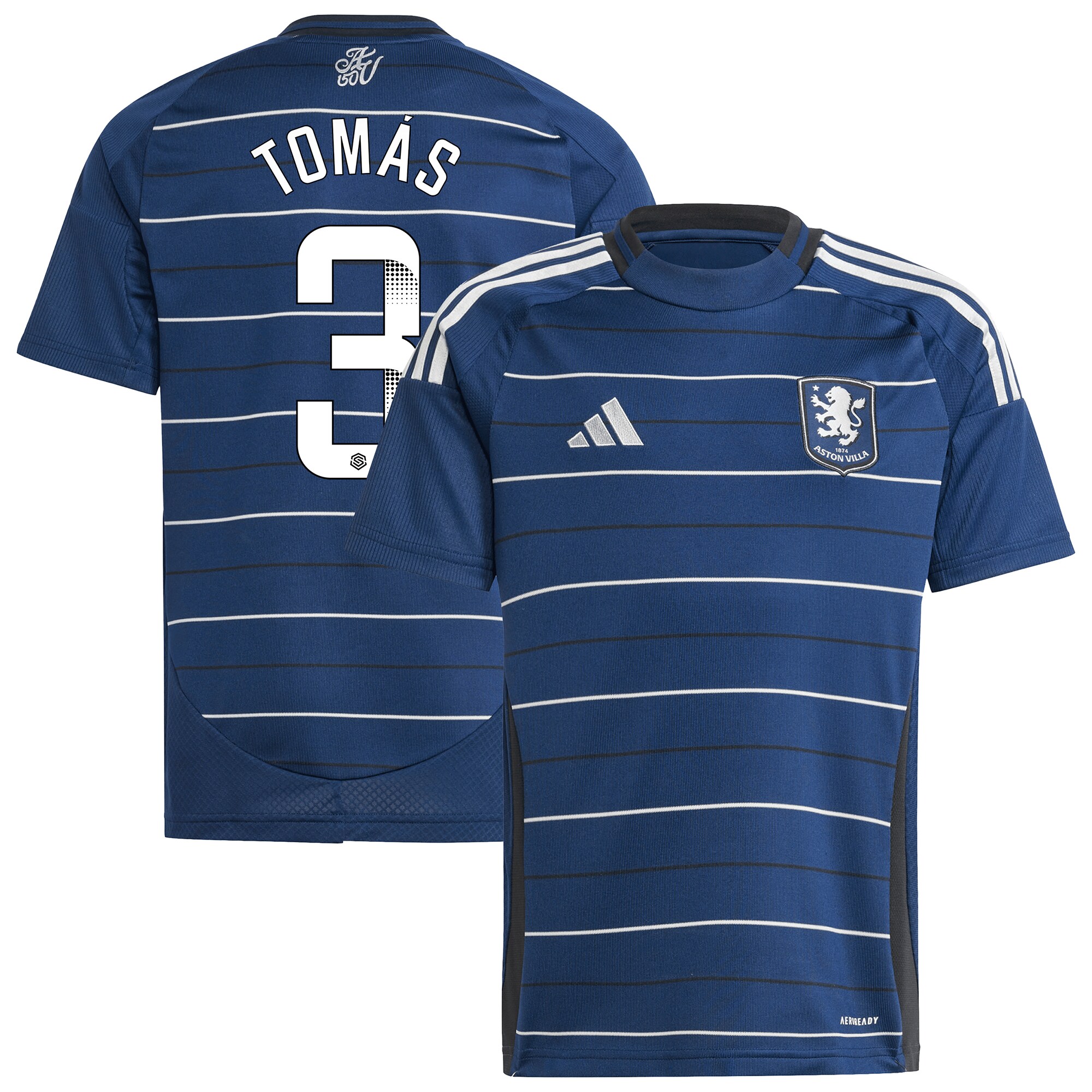 Aston Villa aston-villa-wsl-adidas-third-shirt-2024-25-kids-with-tomas-3-printing Kits - Official Football Shirts & Training Gear