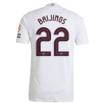 Aston Villa aston villa adidas away authentic shirt 2024-25 with baijings 22 cup printing Kits - Official Football Shirts & Training Gear