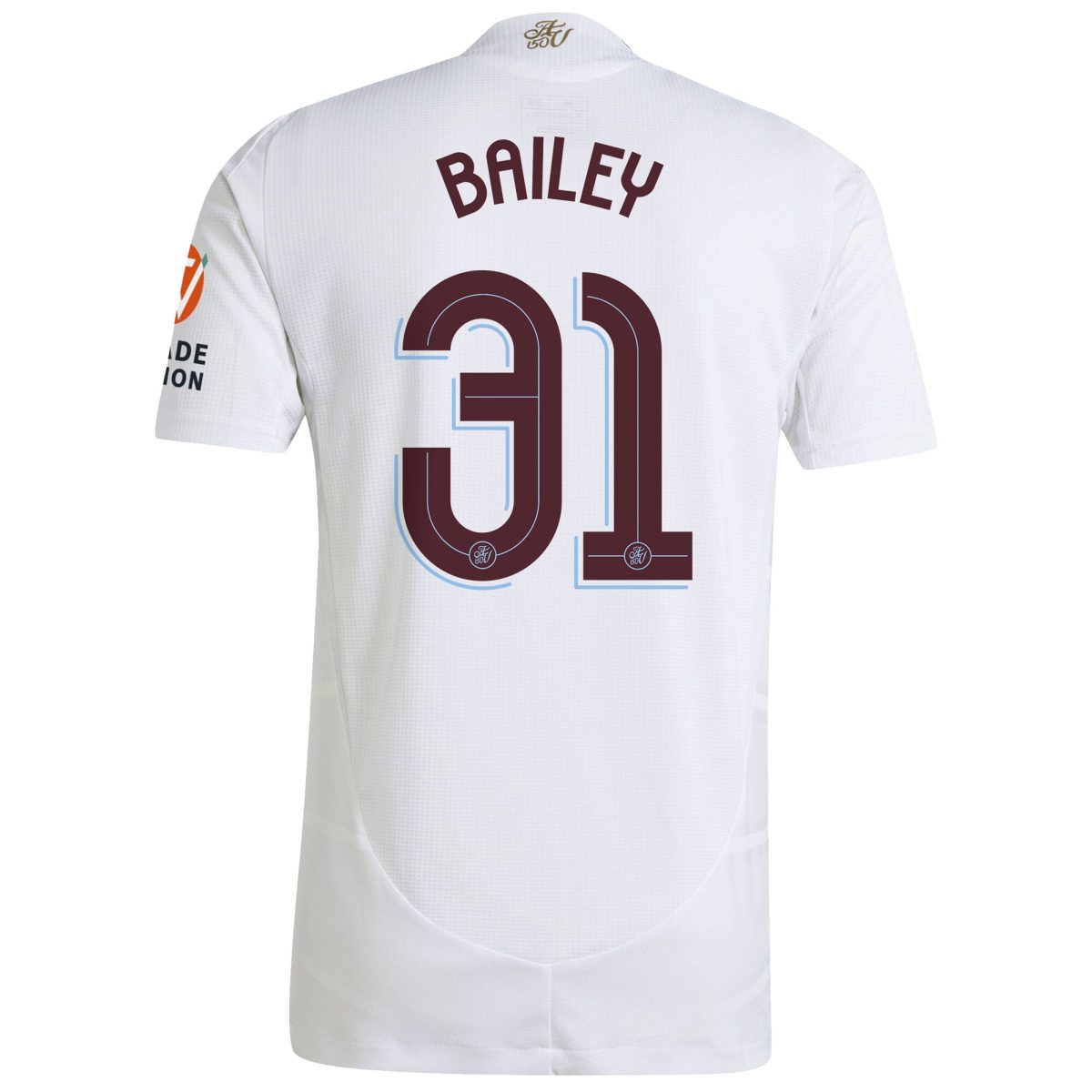 Aston Villa aston villa adidas away authentic shirt 2024-25 with bailey 31 cup printing Kits - Official Football Shirts & Training Gear