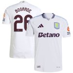 Aston Villa aston villa adidas away authentic shirt 2024-25 with bogarde 26 cup printing Kits - Official Football Shirts & Training Gear