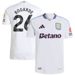 Aston Villa aston villa adidas away authentic shirt 2024-25 with bogarde 26 printing Kits - Official Football Shirts & Training Gear