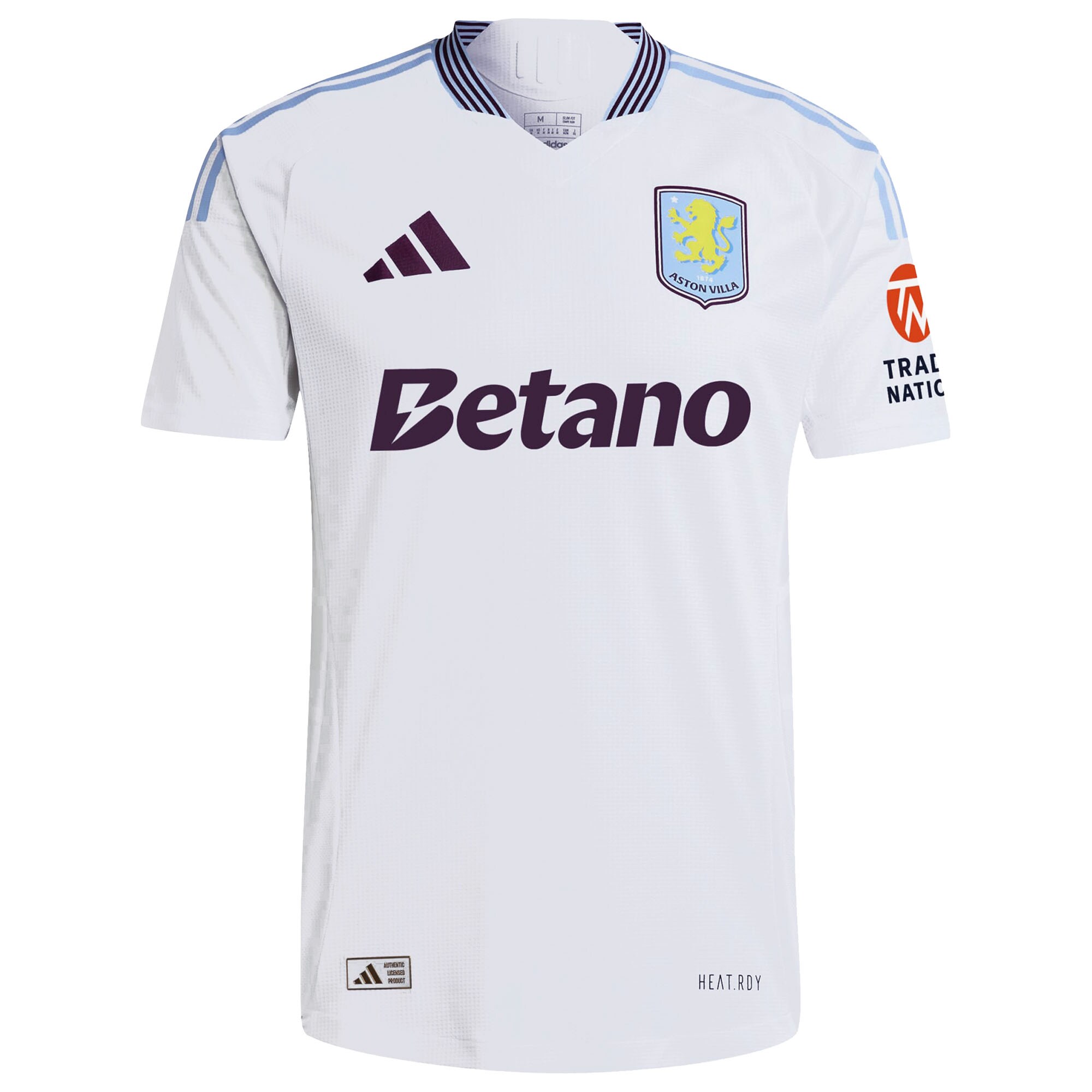 Aston Villa aston villa adidas away authentic shirt 2024-25 with bogarde 26 printing Kits - Official Football Shirts & Training Gear