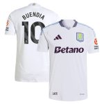 Aston Villa aston villa adidas away authentic shirt 2024-25 with buendia 10 printing Kits - Official Football Shirts & Training Gear