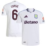 Aston Villa aston villa adidas away authentic shirt 2024-25 with corsie 6 cup printing Kits - Official Football Shirts & Training Gear