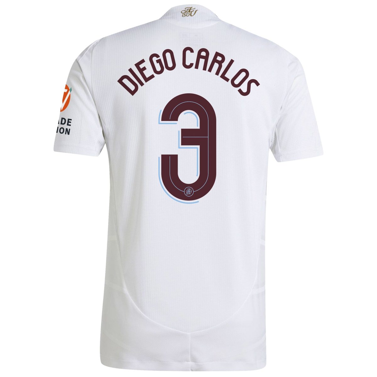 Aston Villa aston villa adidas away authentic shirt 2024-25 with diego carlos 3 cup printing Kits - Official Football Shirts & Training Gear
