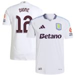Aston Villa aston villa adidas away authentic shirt 2024-25 with digne 12 cup printing Kits - Official Football Shirts & Training Gear