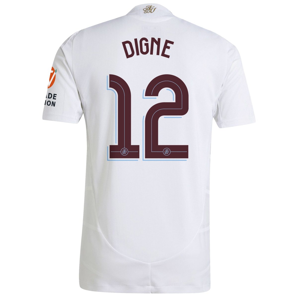 Aston Villa aston villa adidas away authentic shirt 2024-25 with digne 12 cup printing Kits - Official Football Shirts & Training Gear
