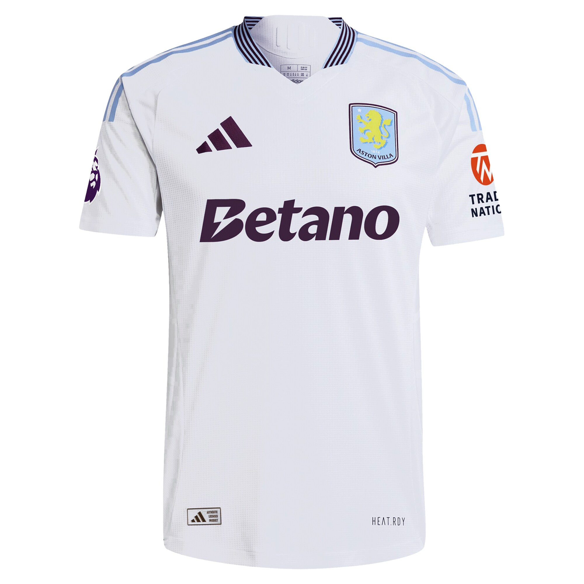 Aston Villa aston villa adidas away authentic shirt 2024-25 with gabi nunes 28 cup printing Kits - Official Football Shirts & Training Gear