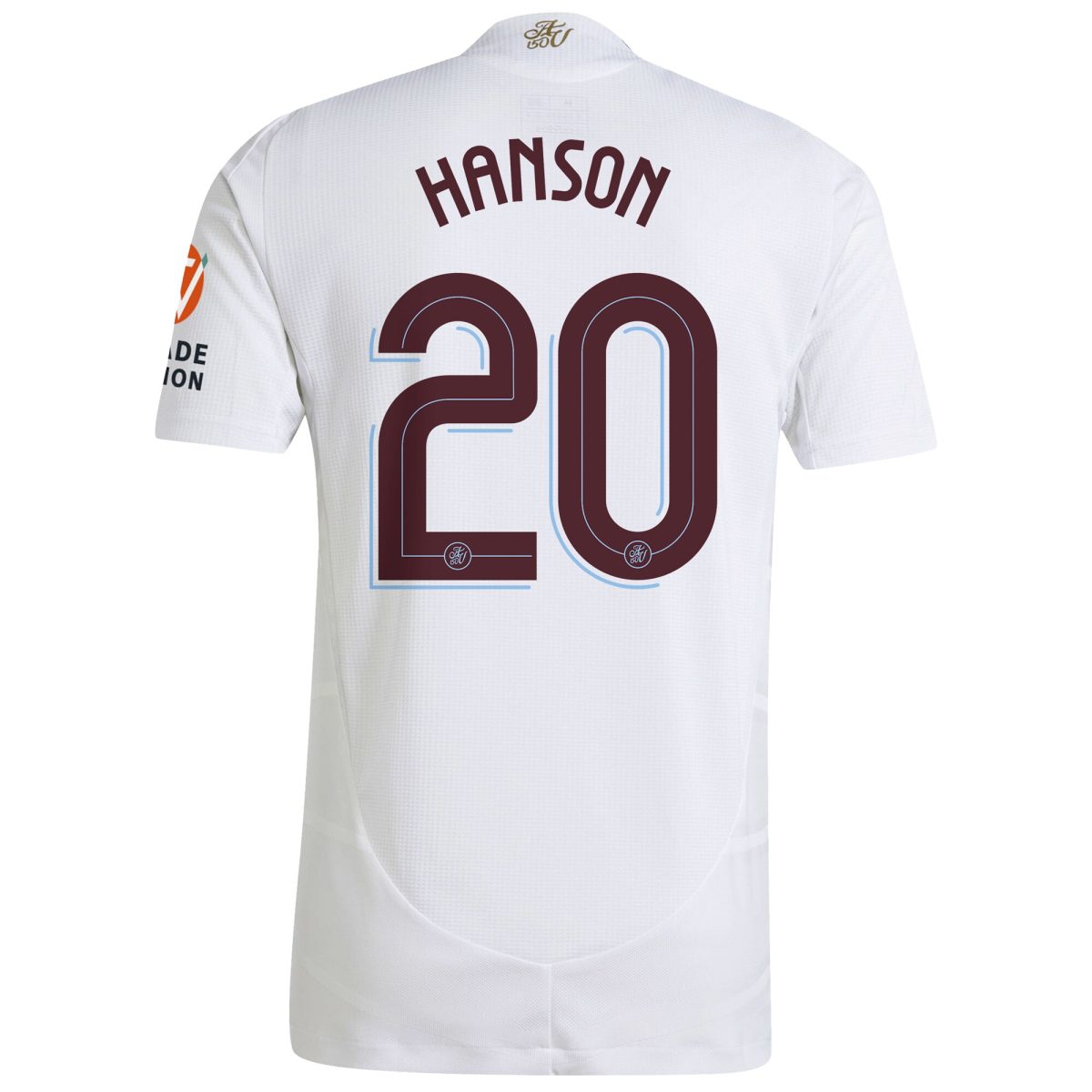 Aston Villa aston villa adidas away authentic shirt 2024-25 with hanson 20 cup printing Kits - Official Football Shirts & Training Gear