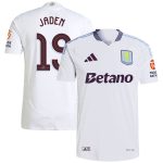 Aston Villa aston villa adidas away authentic shirt 2024-25 with jaden 19 cup printing Kits - Official Football Shirts & Training Gear