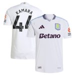 Aston Villa aston villa adidas away authentic shirt 2024-25 with kamara 44 printing Kits - Official Football Shirts & Training Gear