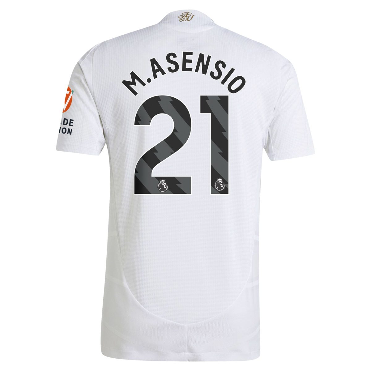 Aston Villa aston villa adidas away authentic shirt 2024-25 with m.asensio 21 printing Kits - Official Football Shirts & Training Gear