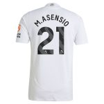 Aston Villa aston villa adidas away authentic shirt 2024-25 with m.asensio 21 printing Kits - Official Football Shirts & Training Gear