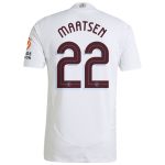 Aston Villa aston villa adidas away authentic shirt 2024-25 with maatsen 22 cup printing Kits - Official Football Shirts & Training Gear