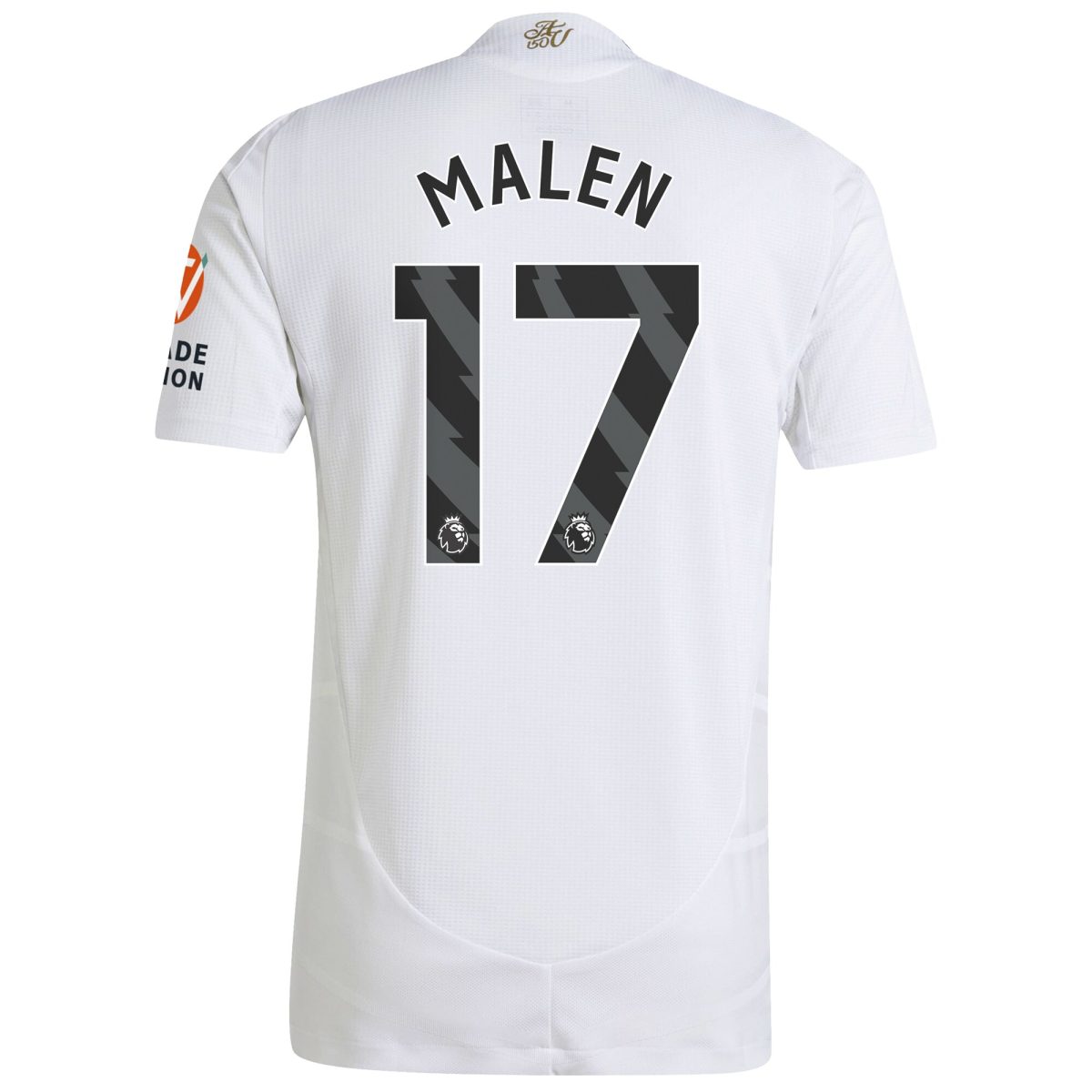 Aston Villa aston villa adidas away authentic shirt 2024-25 with malen 17 printing Kits - Official Football Shirts & Training Gear