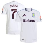 Aston Villa aston villa adidas away authentic shirt 2024-25 with mcginn 7 cup printing Kits - Official Football Shirts & Training Gear