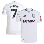 Aston Villa aston villa adidas away authentic shirt 2024-25 with mcginn 7 printing Kits - Official Football Shirts & Training Gear