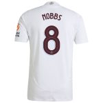Aston Villa aston villa adidas away authentic shirt 2024-25 with nobbs 8 cup printing Kits - Official Football Shirts & Training Gear