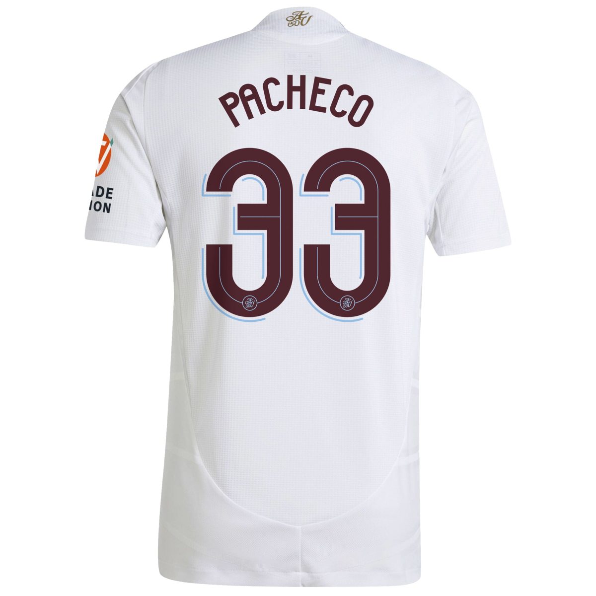 Aston Villa aston villa adidas away authentic shirt 2024-25 with pacheco 33 cup printing Kits - Official Football Shirts & Training Gear