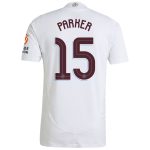 Aston Villa aston villa adidas away authentic shirt 2024-25 with parker 15 cup printing Kits - Official Football Shirts & Training Gear