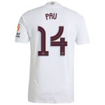 Aston Villa aston villa adidas away authentic shirt 2024-25 with pau 14 cup printing Kits - Official Football Shirts & Training Gear