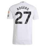 Aston Villa aston villa adidas away authentic shirt 2024-25 with rogers 27 printing Kits - Official Football Shirts & Training Gear