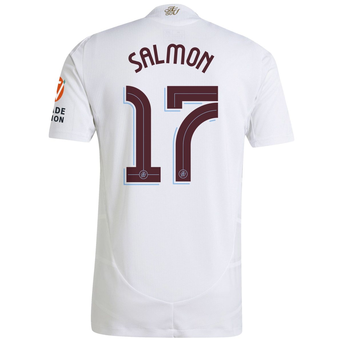 Aston Villa aston villa adidas away authentic shirt 2024-25 with salmon 17 cup printing Kits - Official Football Shirts & Training Gear