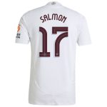 Aston Villa aston villa adidas away authentic shirt 2024-25 with salmon 17 cup printing Kits - Official Football Shirts & Training Gear