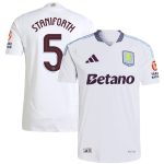 Aston Villa aston villa adidas away authentic shirt 2024-25 with staniforth 5 cup printing Kits - Official Football Shirts & Training Gear