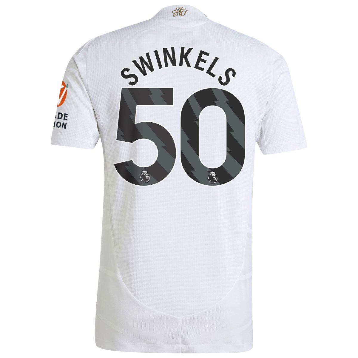 Aston Villa aston villa adidas away authentic shirt 2024-25 with swinkels 50 printing Kits - Official Football Shirts & Training Gear