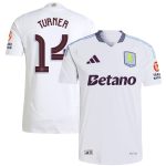 Aston Villa aston villa adidas away authentic shirt 2024-25 with turner 14 cup printing Kits - Official Football Shirts & Training Gear