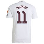 Aston Villa aston villa adidas away authentic shirt 2024-25 with watkins 11 cup printing Kits - Official Football Shirts & Training Gear